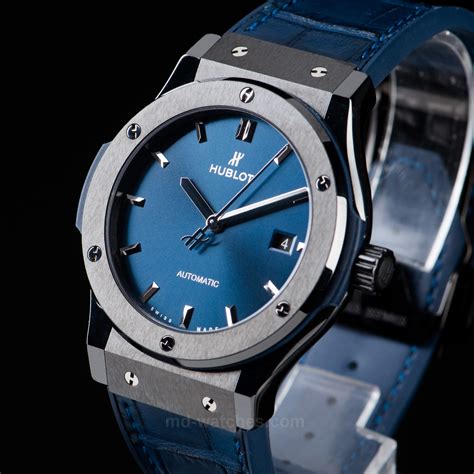 hublot blu|hublot classic fusion ceramic blue.